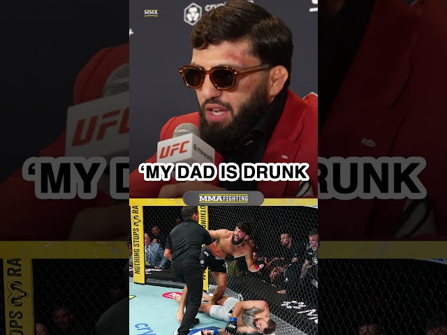 'He's drunk': Arman Tsarukyan on conversation with his dad after UFC 331 KO win | MMA Fighting