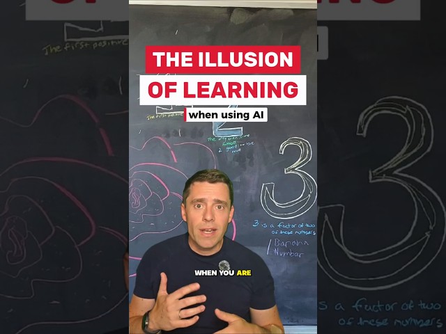 Students: be aware of the 💫"Illusion of Learning"💫 effect when using LLMs to do their hw and exams!