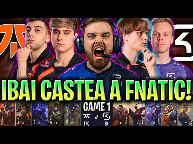 IBAI CASTS FNATIC IN SEARCH OF A MIRACLE!😱 | FNC vs SK Game 1 LEC SUMMER 2026 IBAI COSTREAM