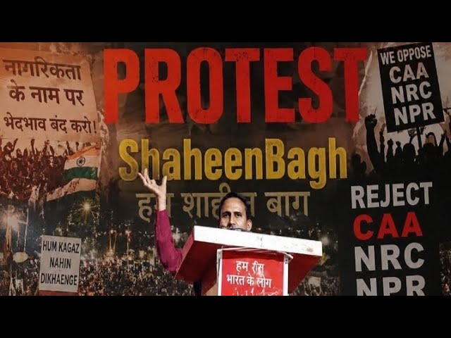 NRC, CAA, NPR Protest Program, ShaeenBag. 