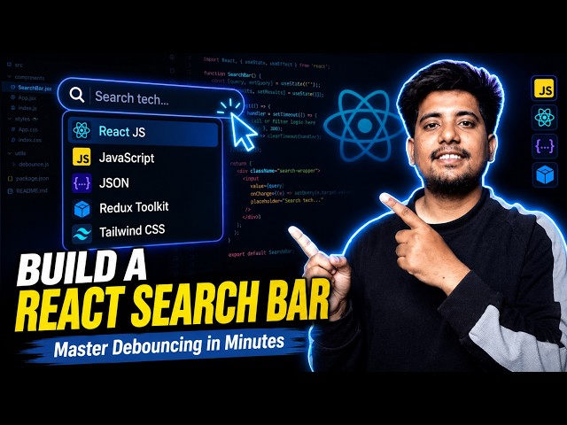 React मा Debouncing कसरी प्रयोग गर्ने? | Build a Production-Ready Search Bar (Nepali) | Sajilo Logic
