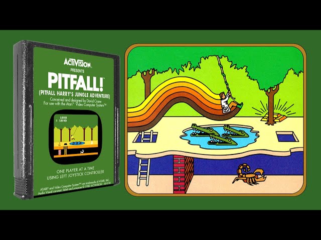 Pitfall! (Atari 2600) Longplay