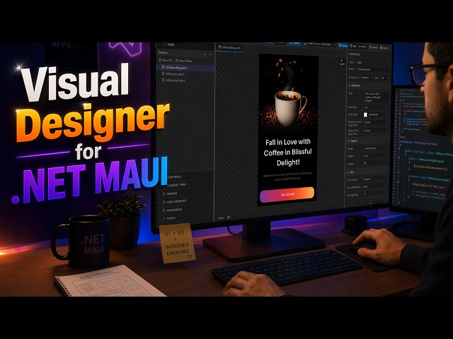 XAML Visual Designer for building .NET MAUI apps