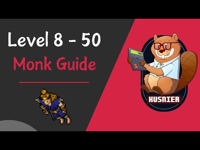 Monk Guide | Level 8 - 50 | Tibia