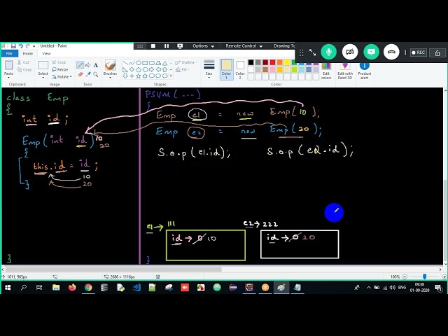 19 CONSTRUCTORS AND CONSTRUCTOR OVERLOADING