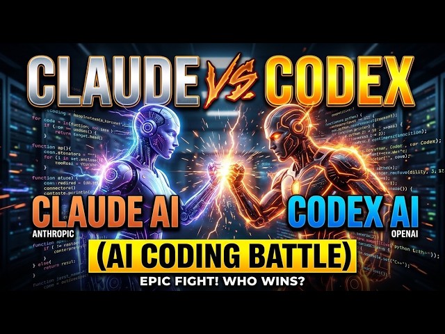 🚨 I Forced Claude Code & Codex to Build the SAME App (The Results Are INSANE)