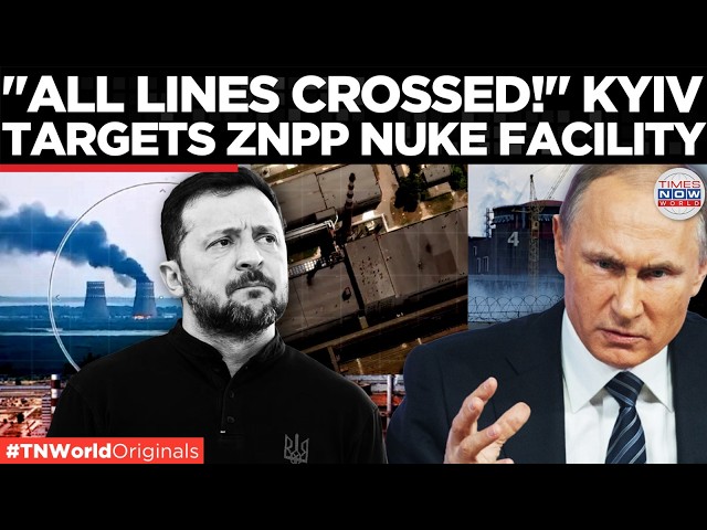 WORSE THAN CHERNOBYL? Ukraine Drone Hits Zaporizhzhia,  Nuclear Disaster On Europe's Doorstep