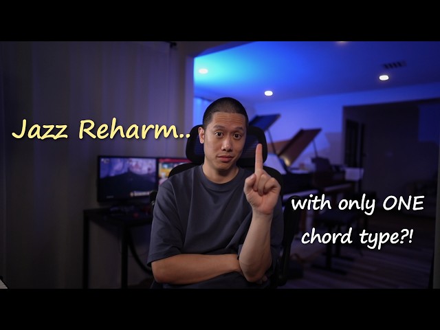 How I Made This Beautiful Jazz Reharmonization.. Using ONLY Major Chords?! (All The Things You Are)