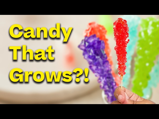 Can You Actually Grow Candy? | Rock Candy Science Experiment