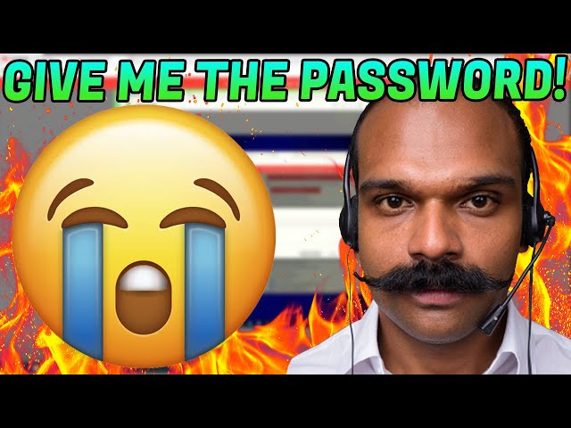 SYSKEYING a scammer! "Please give me the password" [SYSKEY'D]