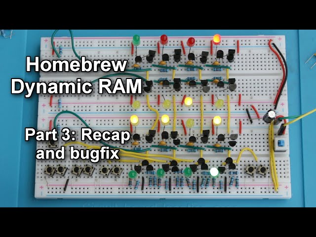 Homebrew DRAM #3: Quick recap and bugfix