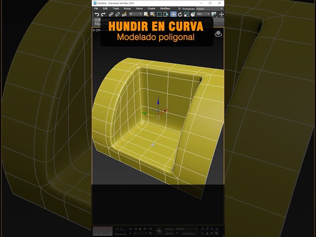 Quitar trozo en superficie curva | GianCR