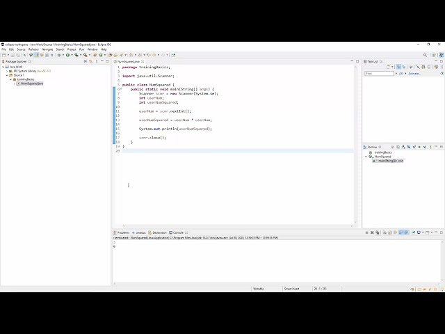 Java Lab: Training_Basics