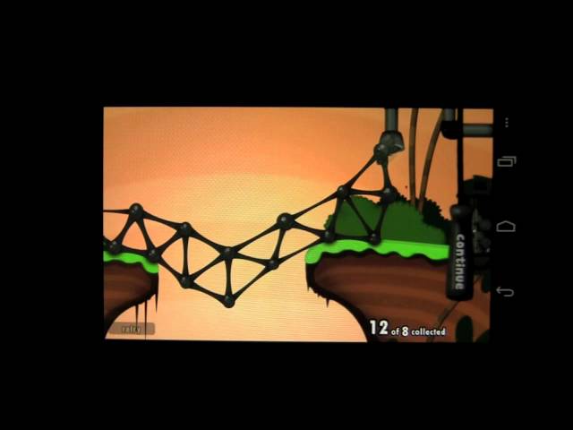 World of Goo Android App Review - CrazyMikesapps