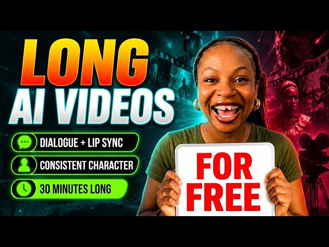 STOP PAYING! Make FREE & UNLIMITED Long AI Videos (Dialogue + Lip Sync) Free AI Video Generator