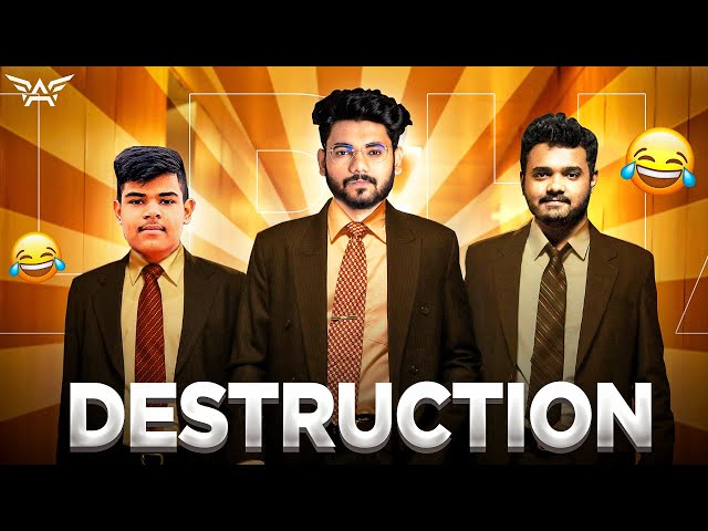 DESTRUCTION LEVEL 100%🥵 - H¥DRA ALPHA PUBG MOBILE FUNNY HIGHLIGHTS!