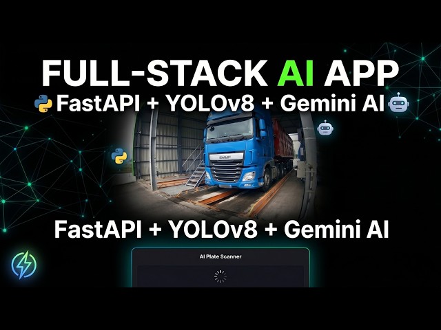 I Built an AI License Plate Scanner (YOLOv8 + Gemini + FastAPI)