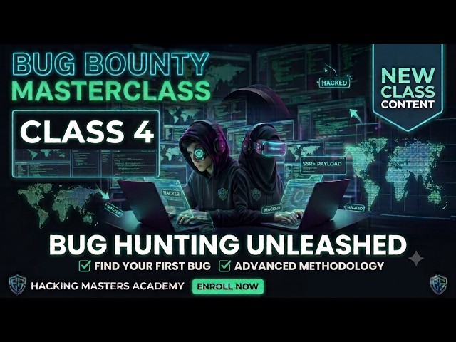 Bug Bounty Masterclass | Class 4: Web Application Basics | HINDI/URDU