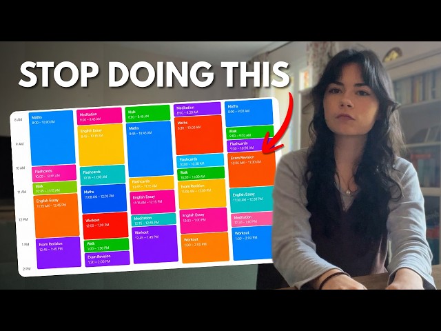 how to make a KILLER study schedule (to get straight As)