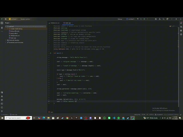 Deep Dive Video C Strings