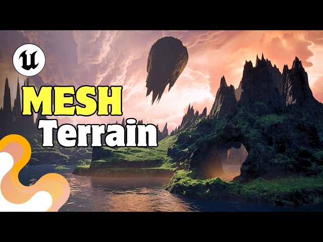 NEW Mesh Terrain is Just Insane ! (FULL Tutorial) | Unreal Engine 5.8