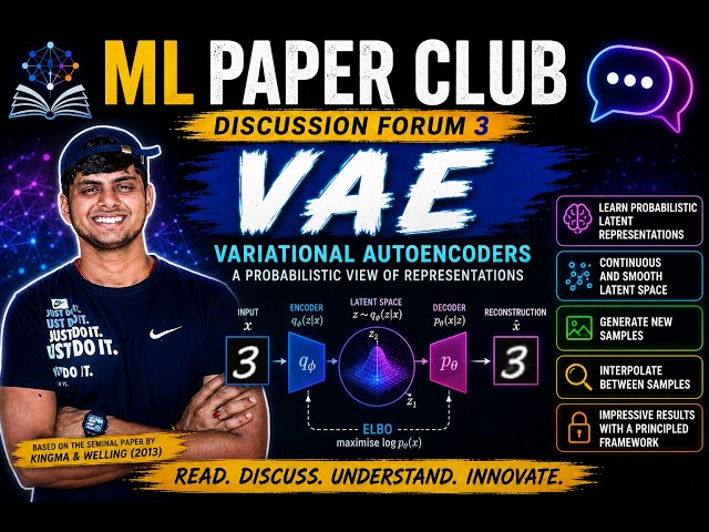 Variational Autoencoders (VAE) Explained from Scratch | ML Paper Club #3