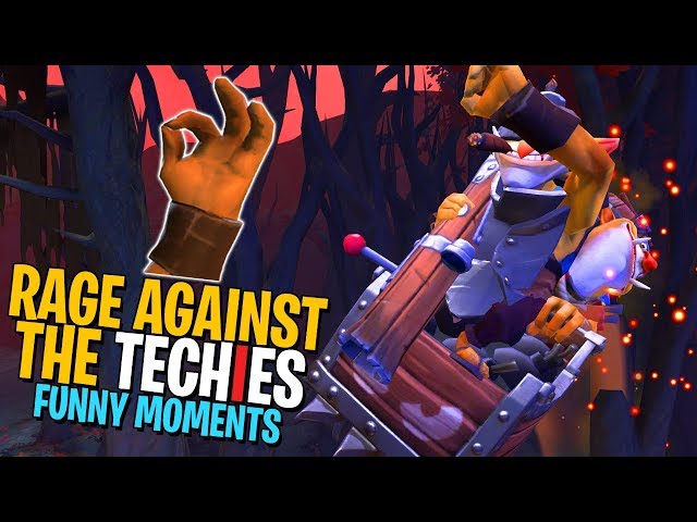 Rage Against the Techies - DotA 2 Funny Moments