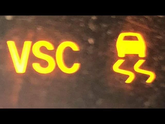How to Fix & Reset Vehicle Stability Control (VSC) Warning Light Stays On or Flashing | VSC Light On
