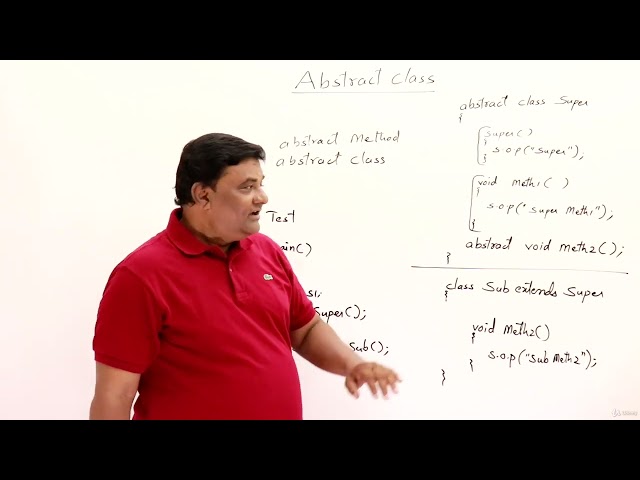 13.1 : What is an Abstract Class — [Abdul Bari] Java Course