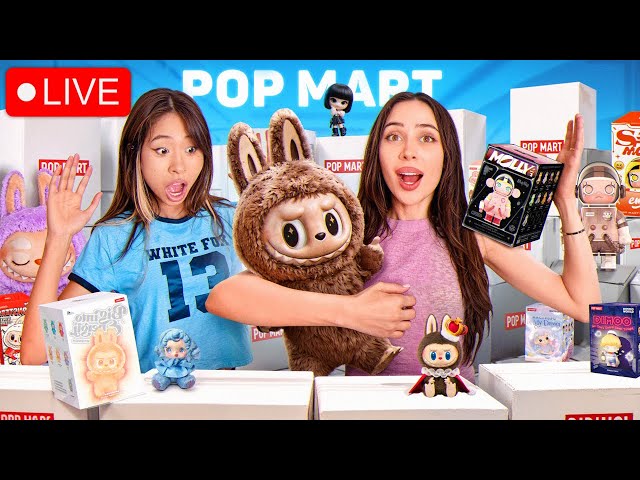 HUGE POP MART BLIND BOX UNBOXING (with Princess Amelia)