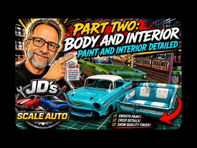 Part two 57 Chevy Build Paint and Interior Detail