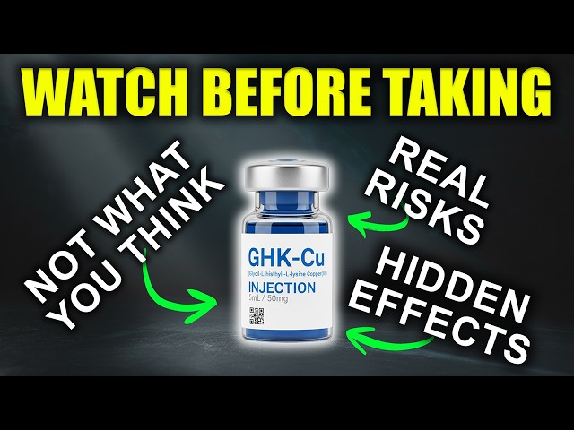 The Benefits & Risks of GHK-Cu (WATCH BEFORE TAKING)