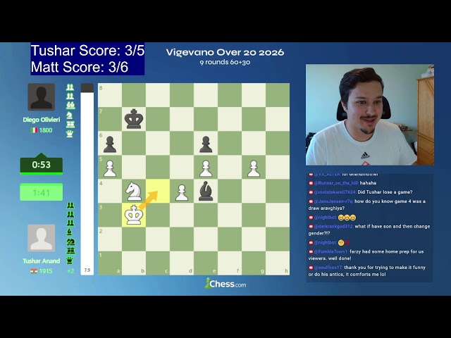 Vigevano Open | Round 6 | Commentary by @FarzyChess