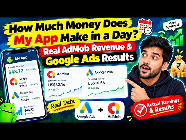 How much money does my Android app make in a day? 📱💰
