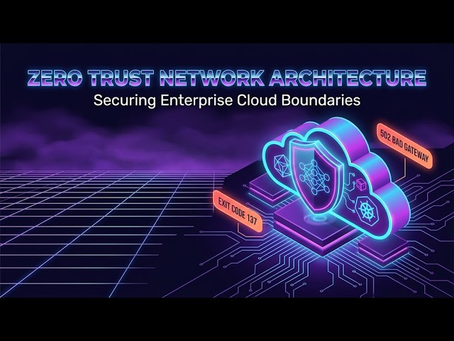 Zero Trust Network Architecture: Securing Enterprise Cloud Boundaries
