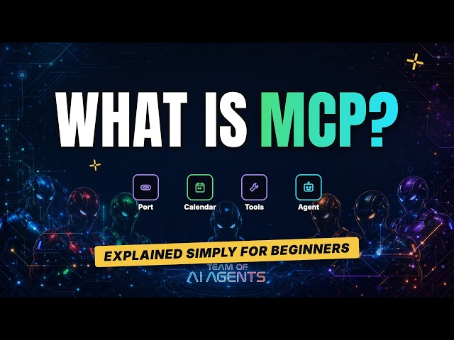 MCP Explained for Beginners (2026): How AI Agents Actually Use Tools