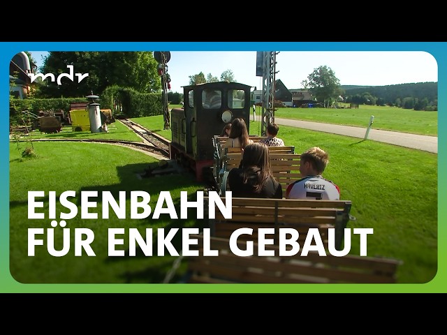 Eigene Eisenbahn im Garten | MDR um 4 | MDR