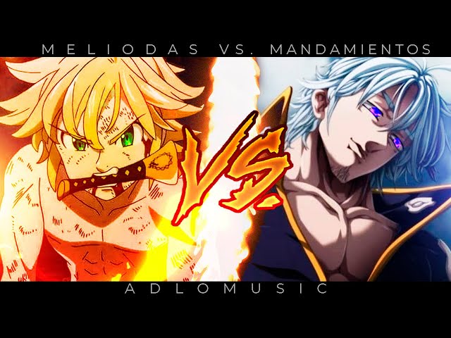 MELIODAS VS. 10 MANDAMIENTOS RAP | Nanatsu no taizai | 2021 | AdloMusic (Prod. by Gradozero)
