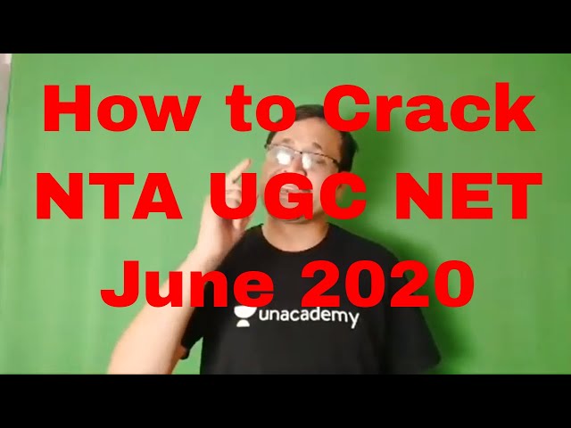 NTA UGC NET June 2020 | How To Prepare and How To Crack NEt