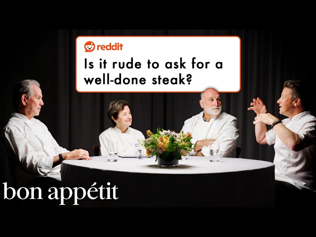 The ‘Chef’s Table: Legends’ Answer Cooking Questions From Reddit | Bon Appétit