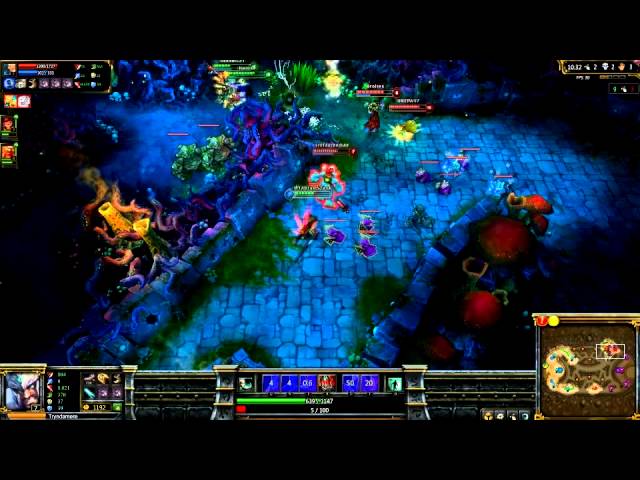 League of Legends Old School 3v3 Twisted Treeline - Season 2