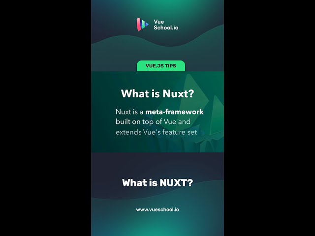 What is Nuxt?
