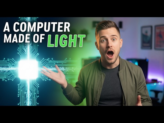 They're Building a Quantum Computer Out of LIGHT (Google's Fridge Is Sweating)