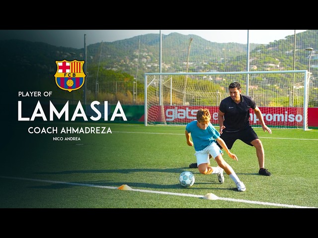 LA MASIA Player Training | The Art of Body Feint with Coach Ahmadreza