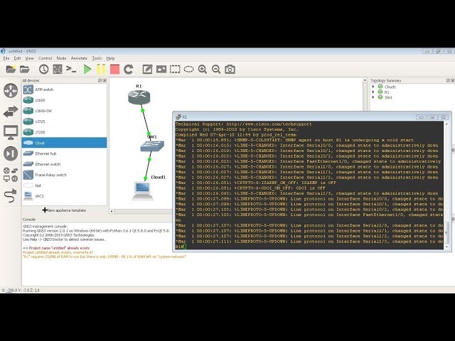 What is it? How does it work? GNS3 - Cisco Network Simulator