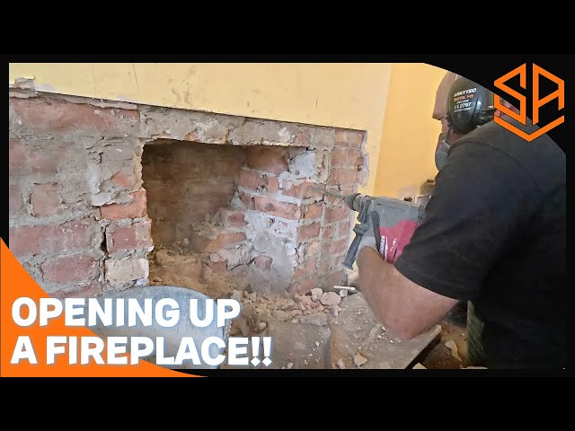 GETTING A CHIMNEY READY FOR SANTA CLAUS