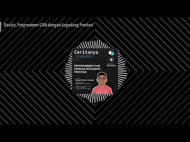 Dzuizz, Programmer Cilik dengan Segudang Prestasi