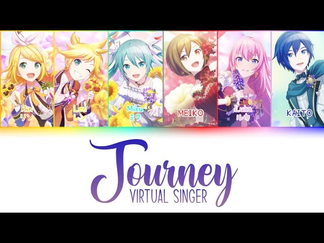 Journey - VIRTUAL SINGER [KAN/ROM/ENG] Color Coded | Project SEKAI