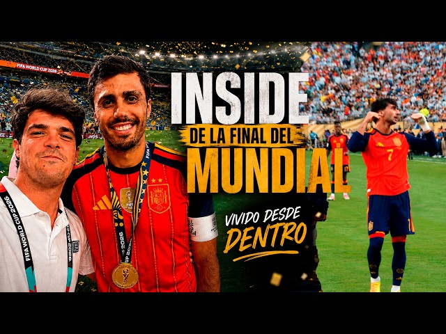 We lived the madness of the FINAL pitch-side: this is how my first WORLD CUP went | Parama in the...