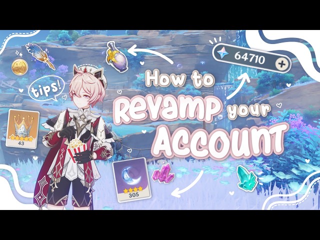 The COMPLETE Guide to Fixing Your Account! ₊˚✮ | Genshin Impact